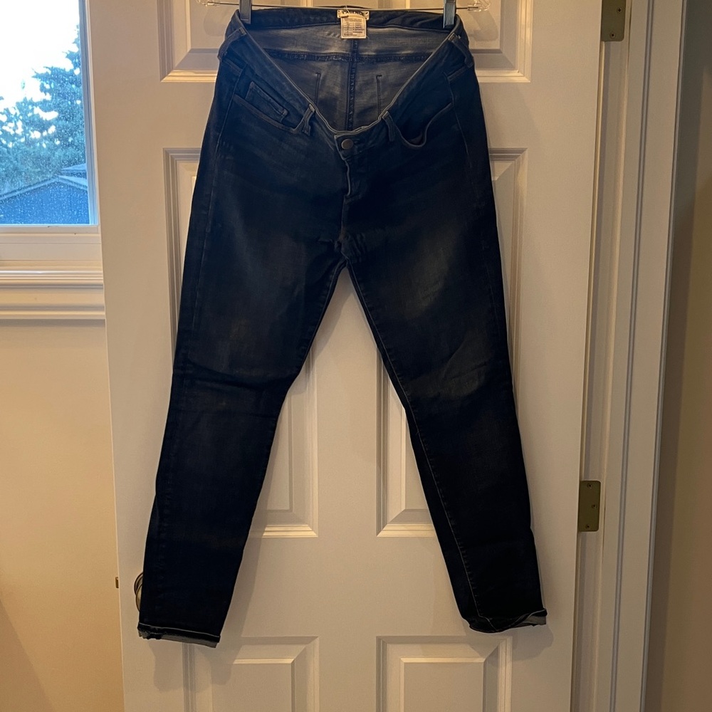 L'AGENCE Dark Blue Skinny Jeans